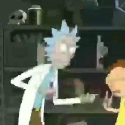 Si Rick y Morty fueran personajes de anime: