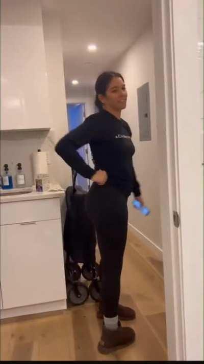 nothing but fat ass cheeks