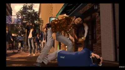 KAITO SLAP. (This happens in the beginning of the game btw so don't worry)