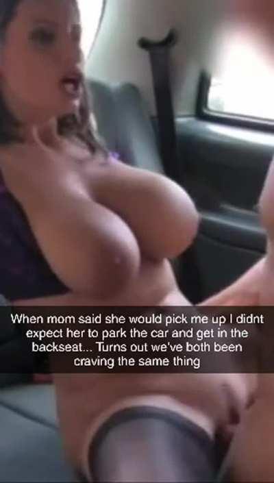 I love when mom picks me up