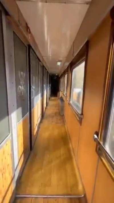 Long hallway, but moving