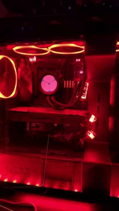 Uchiha Eye Transition CPU Cooler