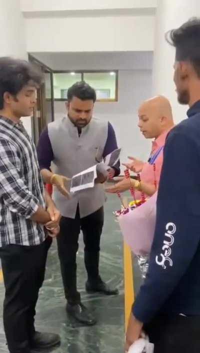 Gay man harrasses students