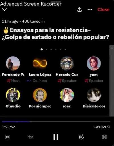 Espacios peronistas en X donde se juntan a discutir rebelión popular y golpes de estado