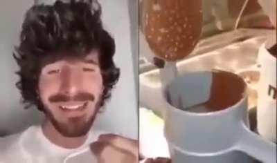 le gusta el chocolate