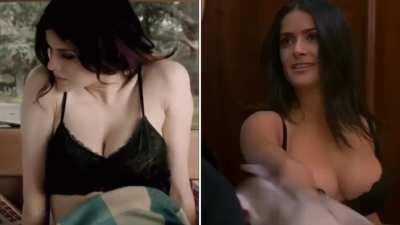 Alexandra Daddario or Salma Hayek