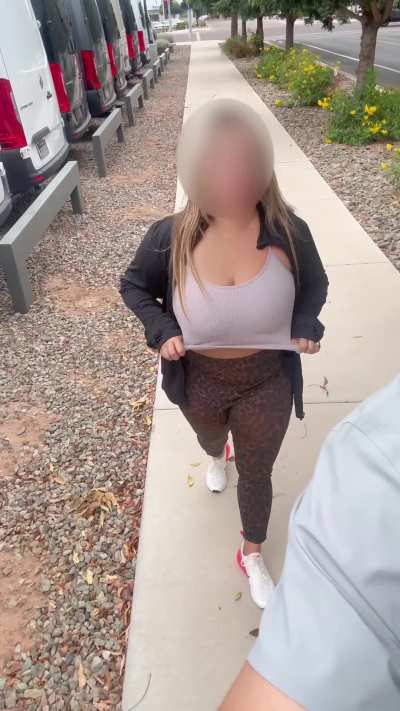 Typical morning walk