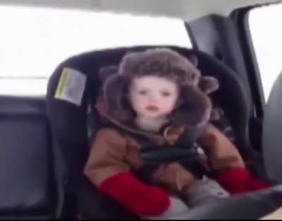 He tried to be a good co-pilot until the permission to sleep was given