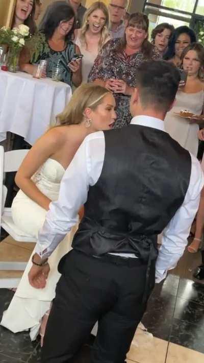 When you forgot the garter