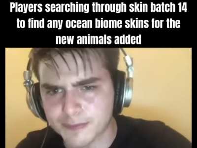 When no new ocean skins