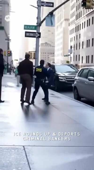 What if ICE rounded up criminal bankers - my first sora2 video