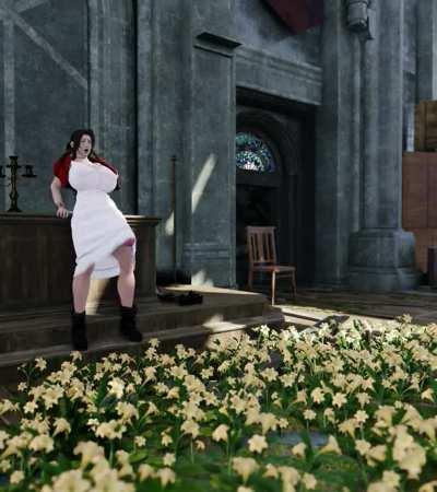 Aerith Cum ( Milkygirls ) [ final fantasy]