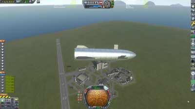 More full scale starship replica testing