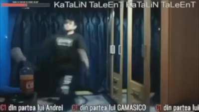 furata de la un sarman pe iutub