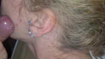 Jizz Load over my Face