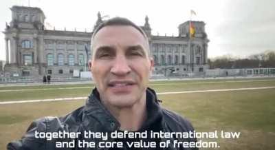 @Klitschko Danke deutsches Bruderland! Thx German Brother Country! 🙏🇩🇪