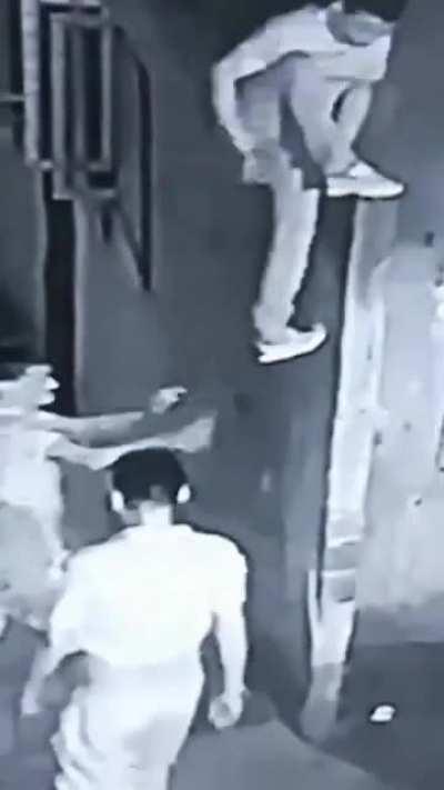 WCGW climbing a wall