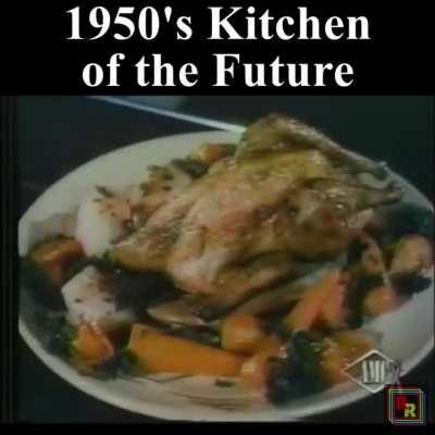 The Kitchen of the Future in the 1950's