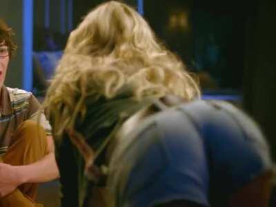 Samara Weaving as a Babysitter