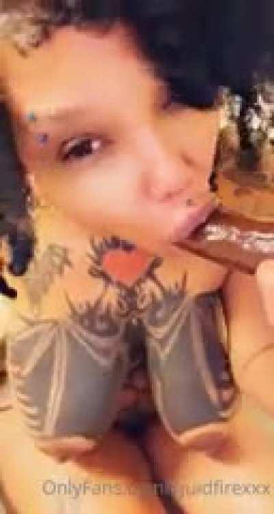 Liquid fire need a real dick