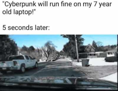 It runs perfectly fine!