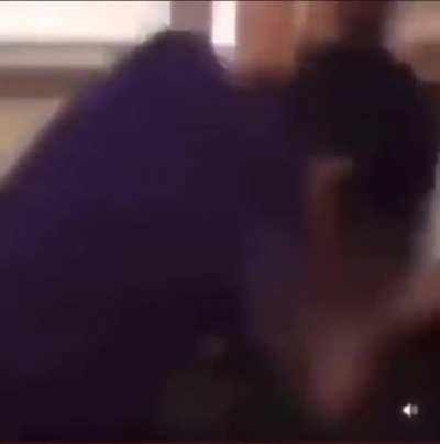 Public school kids can’t even shit without a fight breaking out in they stall💀 did em dirty asf bro😭