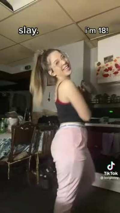 She knows she's got it