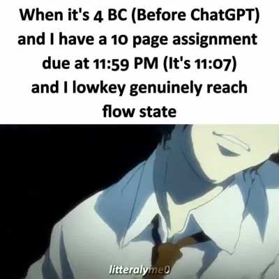 I have experienced life before ChatGPT