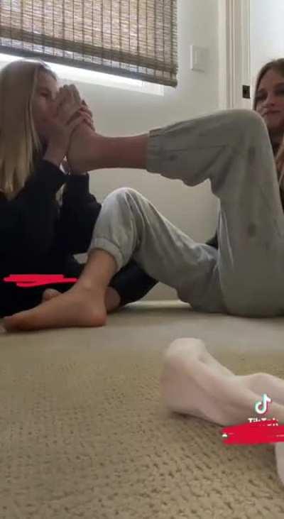 Come worship our feet