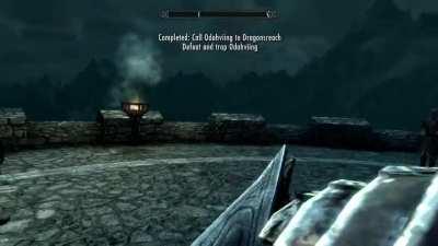 From my first time ever playing this quest. Never expected this to happen.