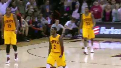 [Highlight] 20 year-old Kyrie cooks Westbrook and the OKC Thunder (finished as 60-win team) down the stretch