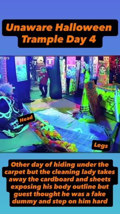 Day 4 of Unaware Halloween Trample