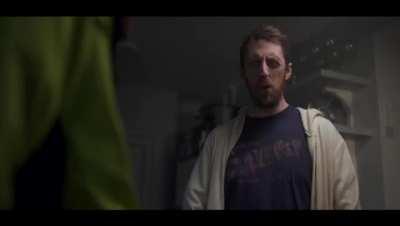 There's a man in my kitchen!