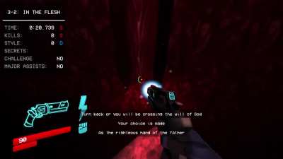 v1 ultrakill does kamehameha on gabriel ultrakill