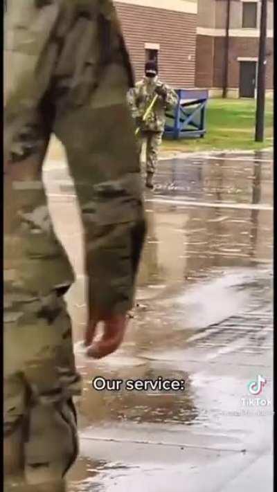 “Thank you for your service.”