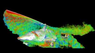 What 8x AMD Instinct MI200 GPUs can do with a combined 512GB VRAM: Bell 222 Helicopter in FluidX3D CFD - 10 Billion Cells, 75k Time Steps, 71TB vizualized - 6.4 hours compute+rendering with OpenCL