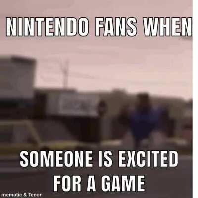 no you can’t enjoy a game 😡