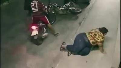 Trying to hitch a ride