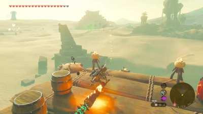 By the time I’d noticed the arrow it was too late 