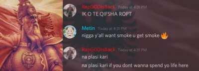 Chad Albanian 😎 💪 🔪 🔫 ⚔️ 🔥 completly destroys turkroach-femboy 💩💩💩