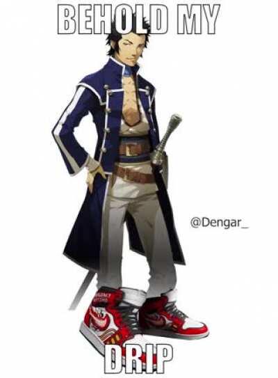 Walter do be lookin fresh doe