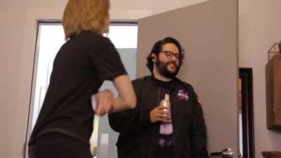 Behind the scenes clip #1