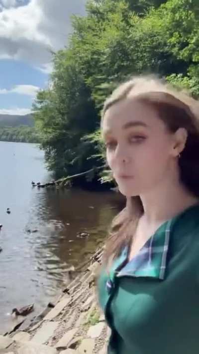 Beautiful wee cafe at Pitlochry 