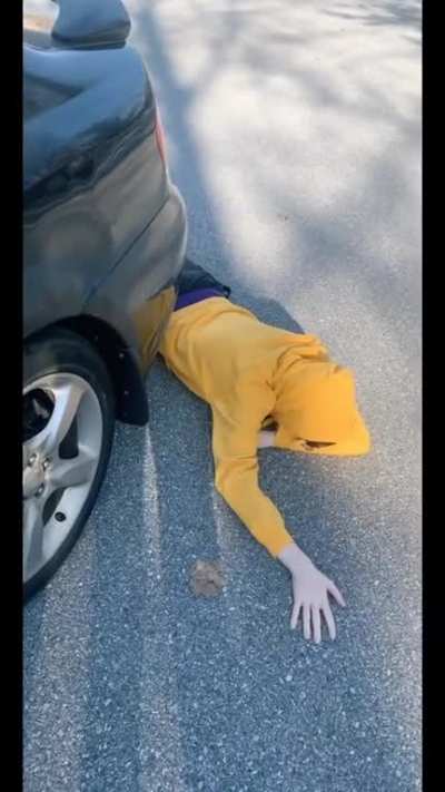 Going over speed bumps