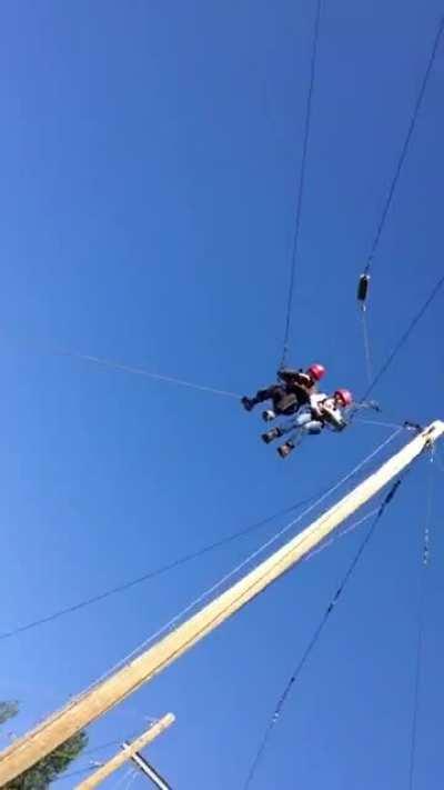 The Pre-pubesent screams of my friend