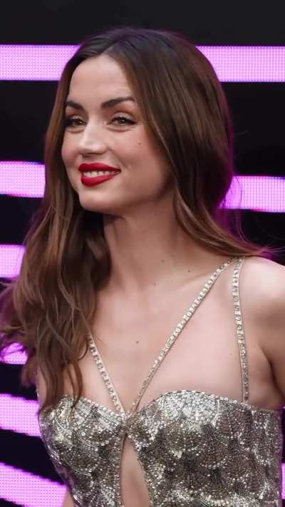 'The perfect evening gown does exist and it was worn by Ana De Armas at the premiere of ‘Ballerina’ (2025) in London.' - IG May 2025