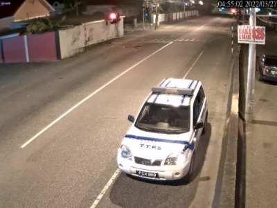 Early in the morning no awareness or care.