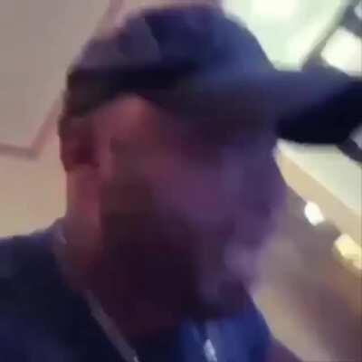 Putting a fire extinguisher in my mouth