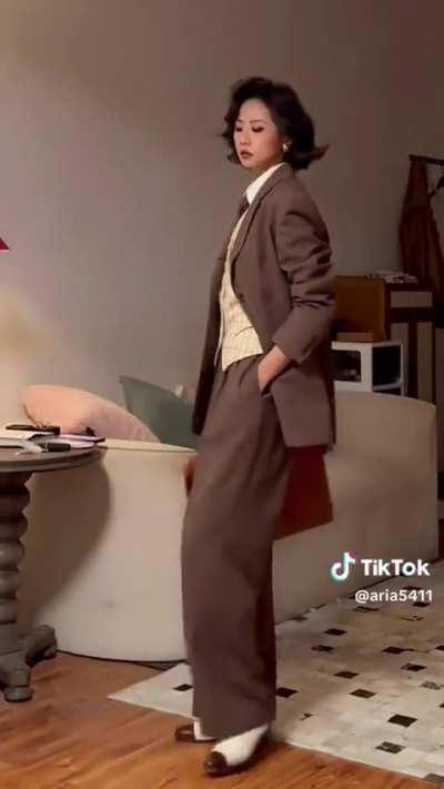 Women in suits are a weakness of mine