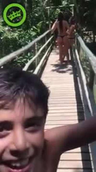 Dad has his priorities straight